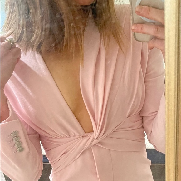 Zara Draped Blazer Jacket Dress - Picture 4 of 16